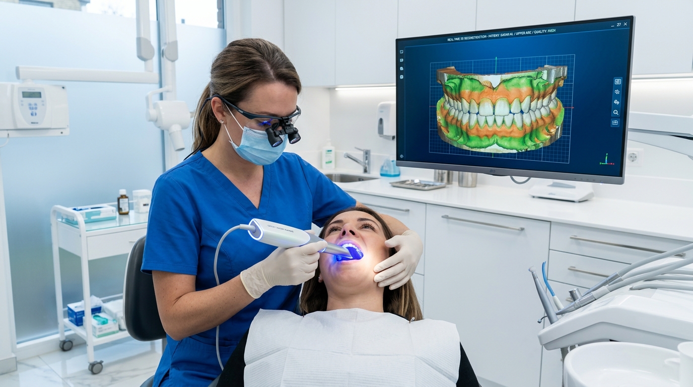 Olive Dentistry Intraoral 3D Scanner Tech